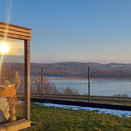 Domek Na Kaszubach Z Jacuzzi I Sauna, Jezioro, Las, Kaszuby, Widokownia Bukowinki Chmielno Eksteriør billede